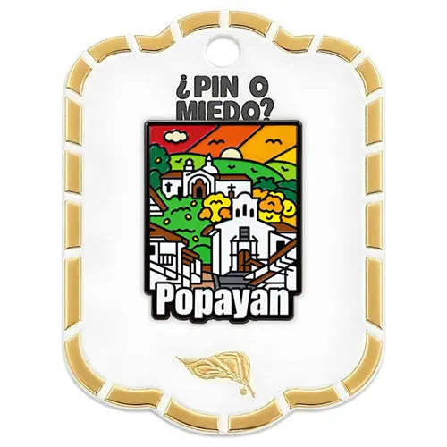 Pin Metálico Popayán Colonial