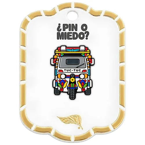 Pin Metálico Tuc Tuc Colombiano