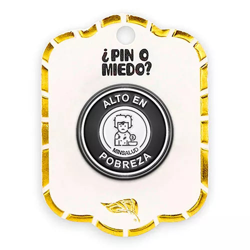 Pin en resina alto en pobreza