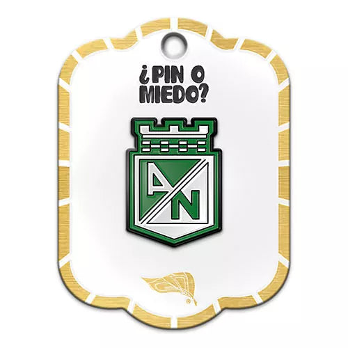 Pin metálico Escudo del Atlético Nacional