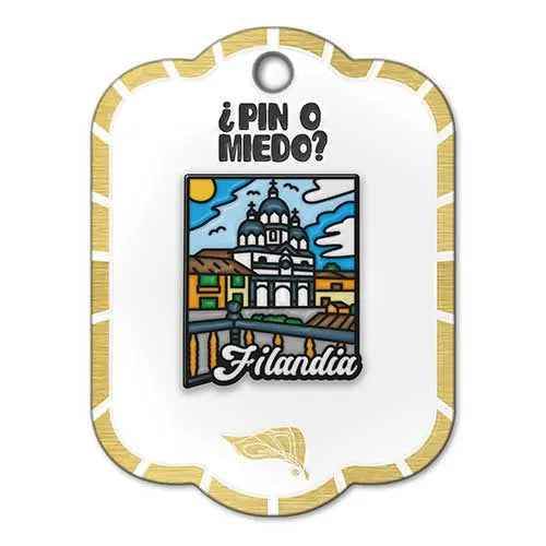 Pin metálico Filandia