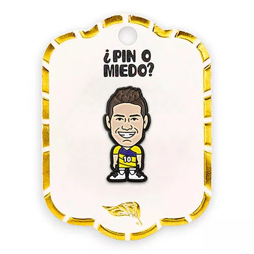 Pin metálico James Rodríguez