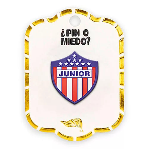 Pin metálico Junior de Barranquilla