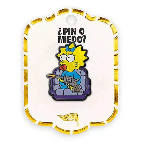 Pin metálico Maggie Simpson