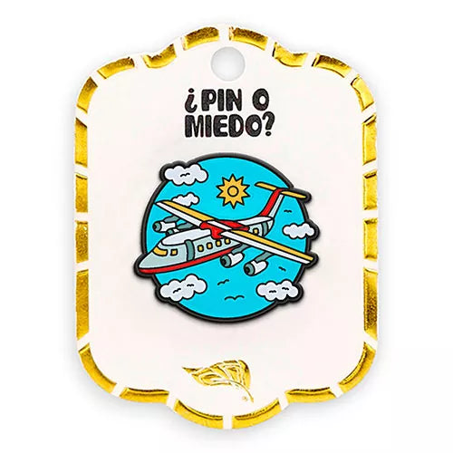 Pin metálico avión ref 2