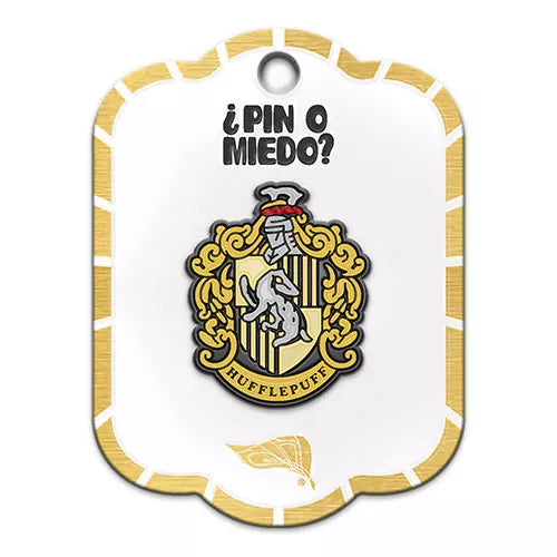 Pin metálico casa Hufflepuff
