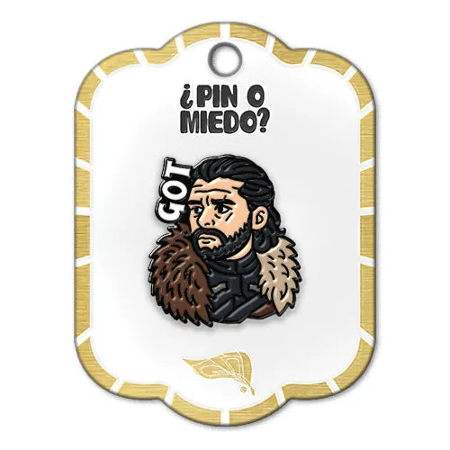 Pin metálico Jon Snow Game of Thrones – crearteoficial