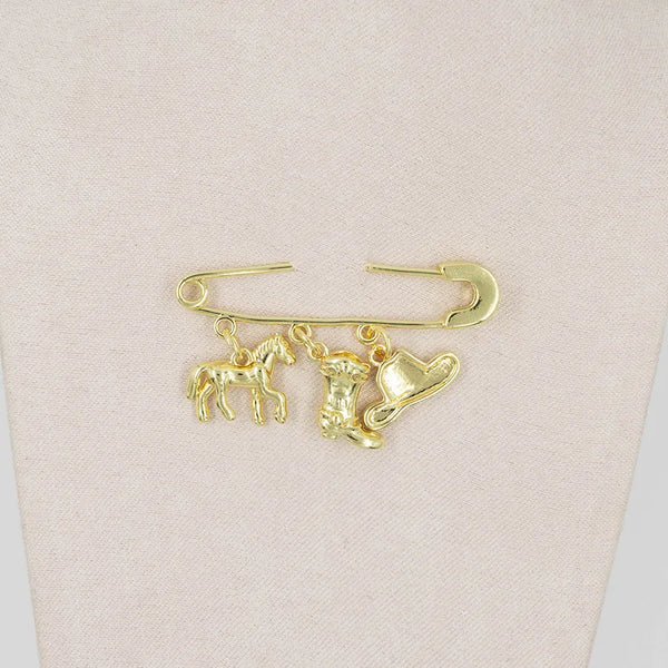 Prendedor en rodio para ropa Agro