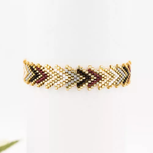 Pulsera Miyuki de flechas
