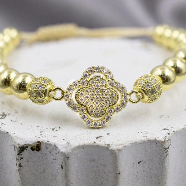 Pulsera ball bearings with clover