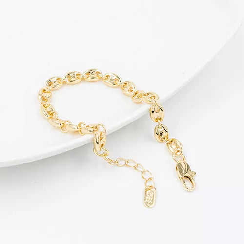 Pulsera en oro Goldfield anchor link