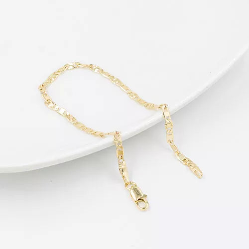 Pulsera en oro Goldfield cylinder link