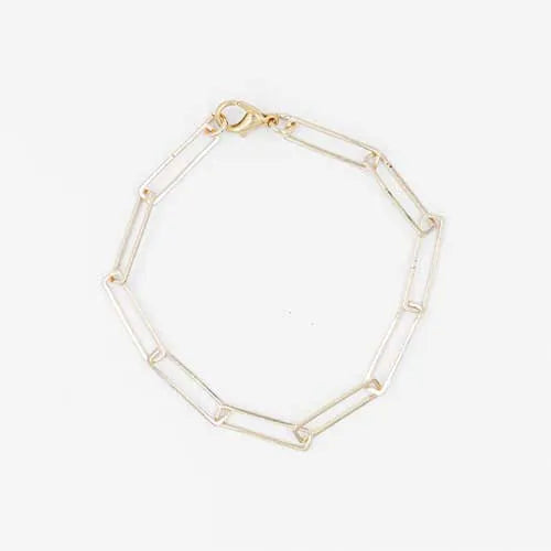 Pulsera long square link