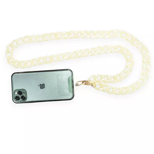 Strap para celular acrylic chain