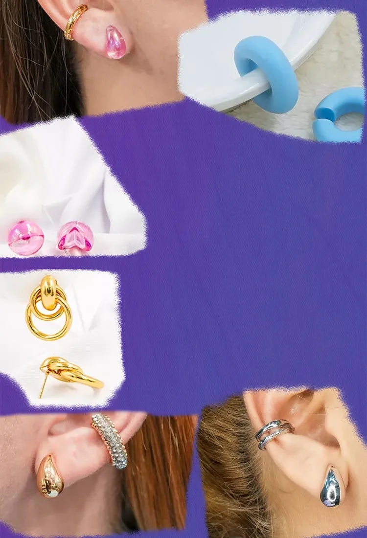 accesorios earcuff aretes con descuento